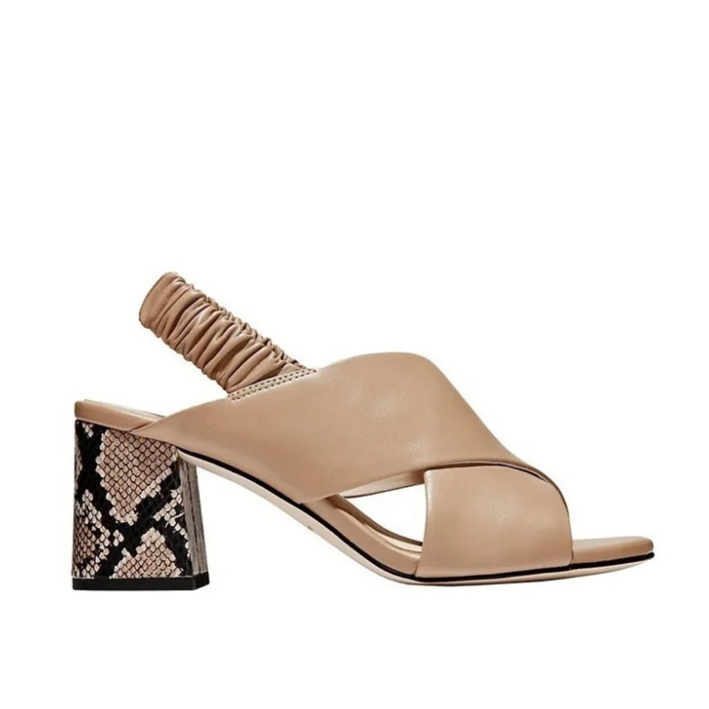 Cole Haan Anastasia City Leather Slingback Sandals - Size 8.5 M